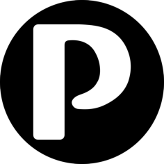 Podio Social Logo Stencil Svg Vector, Free Vectors File